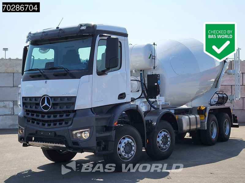 Mercedes-Benz Arocs 4245 8X4 NEW! 12m3 Schwing Stetter mixer Big-Axle Manual Euro 3 - Camion malaxeur: photos 1 Mercedes-Benz Arocs 4245 8X4 NEW! 12m3 Schwing Stetter mixer Big-Axle Manual Euro 3 - Camion malaxeur: photos 1