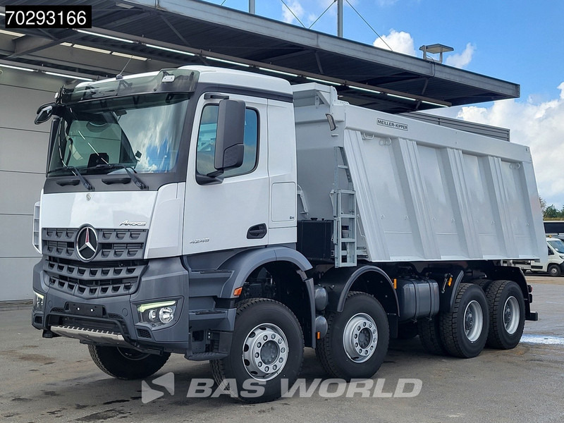 Mercedes-Benz Arocs 4245 8X4 New! 22m3 Meiller Kipper Big-Axle Steelsuspension Manual Euro 3 - Camion benne: photos 5 Mercedes-Benz Arocs 4245 8X4 New! 22m3 Meiller Kipper Big-Axle Steelsuspension Manual Euro 3 - Camion benne: photos 5