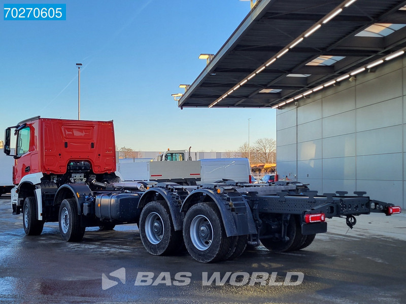 Mercedes-Benz Arocs 4843 8X4 NEW chassis RHD! Steel suspension Automatic Euro 6 - Châssis cabine: photos 2 Mercedes-Benz Arocs 4843 8X4 NEW chassis RHD! Steel suspension Automatic Euro 6 - Châssis cabine: photos 2