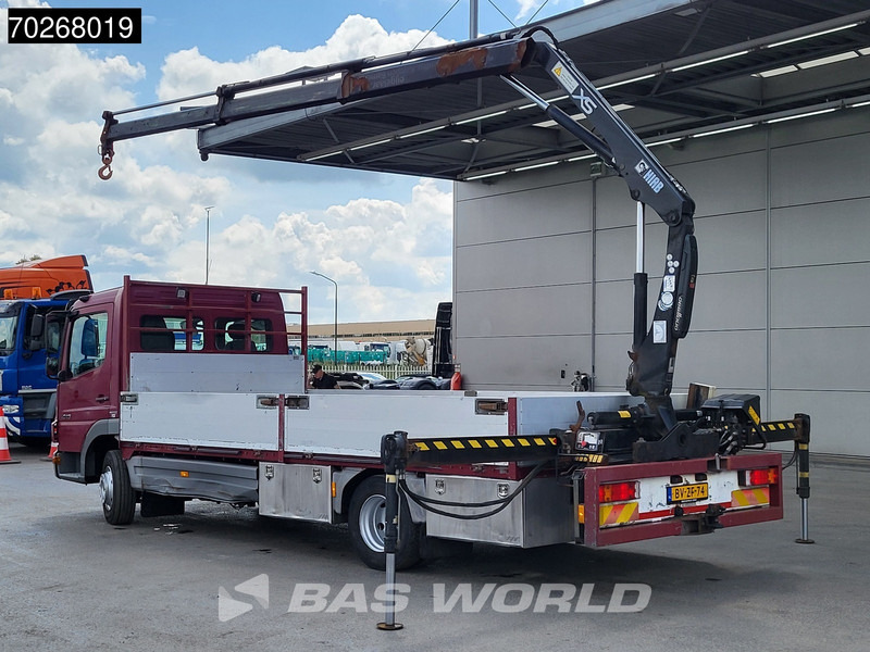 Mercedes-Benz Atego 1016 Atego 4X2 NL-Truck Hiab 066B-2 Duo Crane Automatic Euro 5 - Camion plateau, Camion grue: photos 2 Mercedes-Benz Atego 1016 Atego 4X2 NL-Truck Hiab 066B-2 Duo Crane Automatic Euro 5 - Camion plateau, Camion grue: photos 2