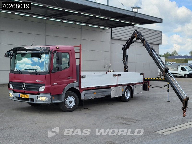 Mercedes-Benz Atego 1016 Atego 4X2 NL-Truck Hiab 066B-2 Duo Crane Automatic Euro 5 - Camion plateau, Camion grue: photos 3 Mercedes-Benz Atego 1016 Atego 4X2 NL-Truck Hiab 066B-2 Duo Crane Automatic Euro 5 - Camion plateau, Camion grue: photos 3