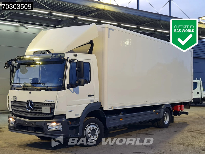 Mercedes-Benz Atego 1224 4X2 12tonner Automatic 1500kg Ladebordwand Euro 6 - Camion fourgon: photos 1 Mercedes-Benz Atego 1224 4X2 12tonner Automatic 1500kg Ladebordwand Euro 6 - Camion fourgon: photos 1