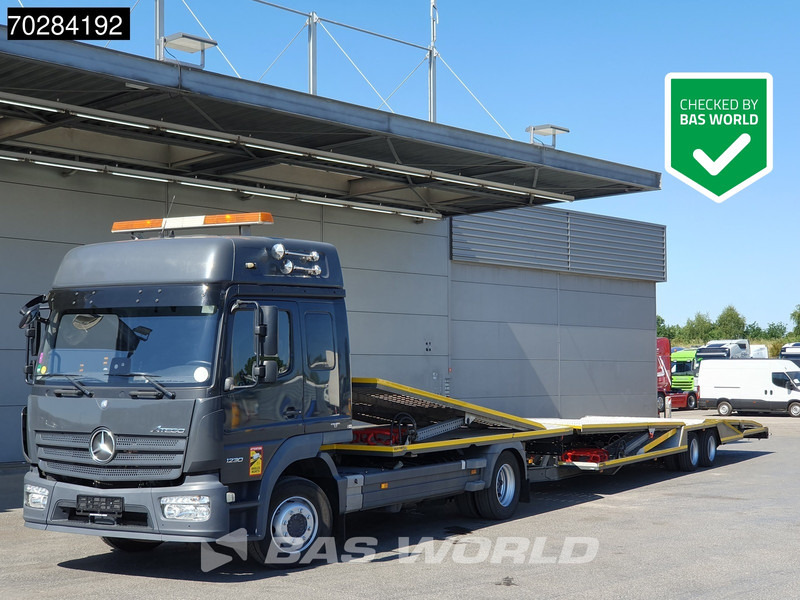 Camion porte-voitures Mercedes-Benz Atego 1230 4X2 Kuvvetli car transporter 6 spots Winch Automatic Euro 6: photos 1
