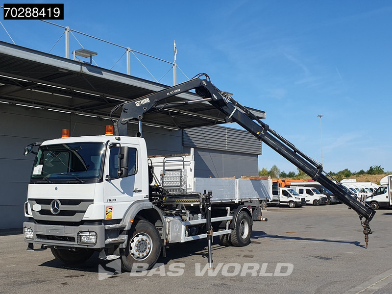 Mercedes-Benz Axor 1833 Axor 4X2 HIAB XS B-122 HIDUO Crane Kran Manual Steelsuspension Big-Axle Euro 5 - Camion benne, Camion grue: photos 5 Mercedes-Benz Axor 1833 Axor 4X2 HIAB XS B-122 HIDUO Crane Kran Manual Steelsuspension Big-Axle Euro 5 - Camion benne, Camion grue: photos 5