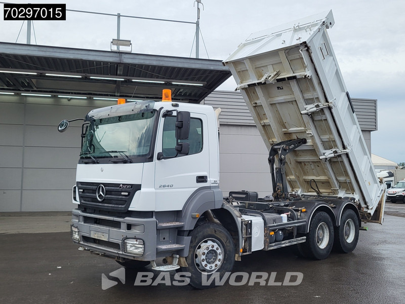 Mercedes-Benz Axor 2640 6X4 10m3 Meiller Tipper Steelsuspension Manual Euro 4 - Camion benne: photos 2 Mercedes-Benz Axor 2640 6X4 10m3 Meiller Tipper Steelsuspension Manual Euro 4 - Camion benne: photos 2
