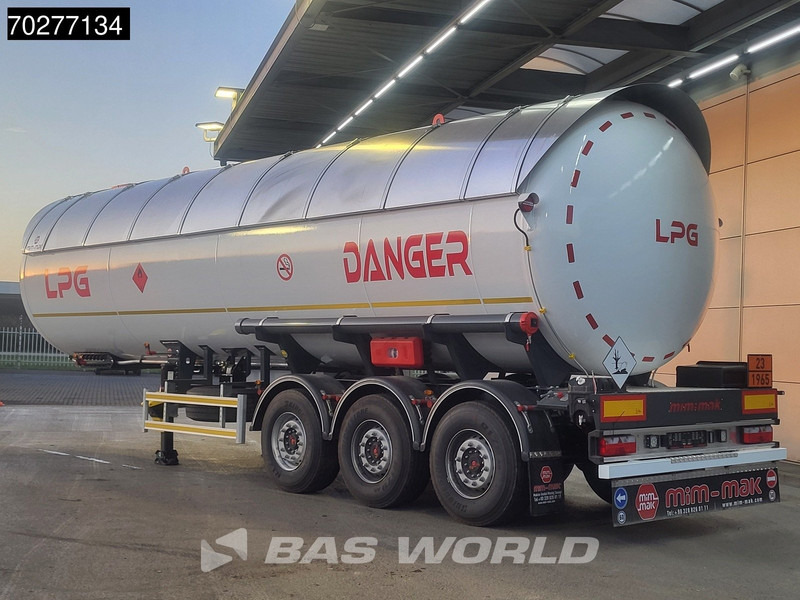 Mim-Mak LPG TRANSPORT TANK 3 axles NEW 48m3 Liftachse Gas ADR - Semi-remorque citerne: photos 2 Mim-Mak LPG TRANSPORT TANK 3 axles NEW 48m3 Liftachse Gas ADR - Semi-remorque citerne: photos 2