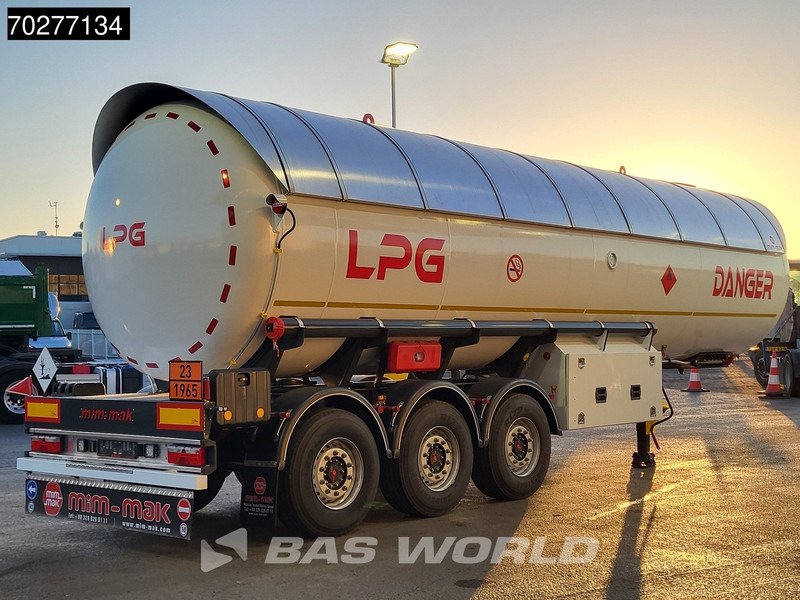 Mim-Mak LPG TRANSPORT TANK 3 axles NEW 48m3 Liftachse Gas ADR - Semi-remorque citerne: photos 5 Mim-Mak LPG TRANSPORT TANK 3 axles NEW 48m3 Liftachse Gas ADR - Semi-remorque citerne: photos 5