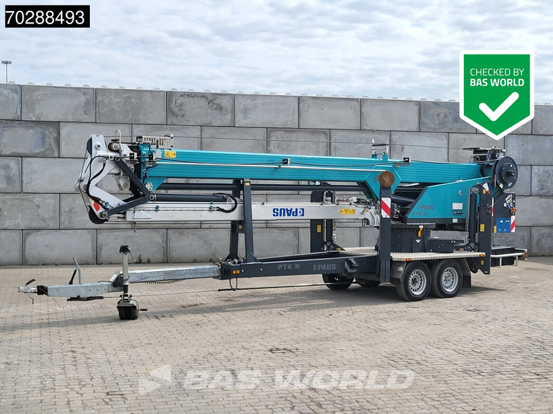 Paus PTK31 661 Betriebsstun. 31meter Aanhangerkraan op 3500kg - Nacelle: photos 1 Paus PTK31 661 Betriebsstun. 31meter Aanhangerkraan op 3500kg - Nacelle: photos 1