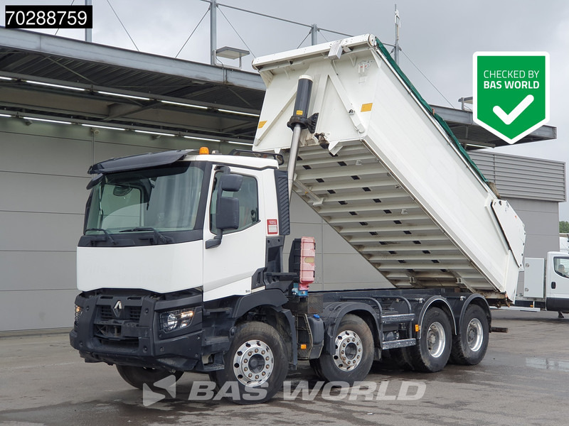 Renault C 430 8X4 18m3 Aluminium Tipper Big-Axle Steelsuspension Automatic Euro 6 - Camion benne: photos 1 Renault C 430 8X4 18m3 Aluminium Tipper Big-Axle Steelsuspension Automatic Euro 6 - Camion benne: photos 1