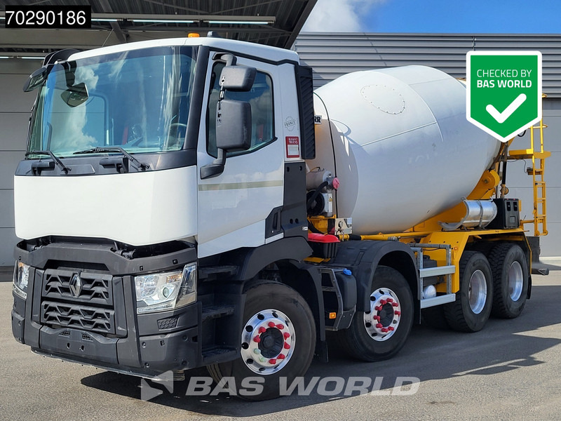 Renault C 430 8X4 9m3 Liebherr Mixer Steelsuspension Automatic Euro 6 - Camion malaxeur: photos 1 Renault C 430 8X4 9m3 Liebherr Mixer Steelsuspension Automatic Euro 6 - Camion malaxeur: photos 1