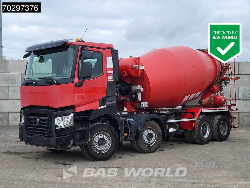 Renault C 430 8X4 9m3 Liebherr Mixer Steelsuspension Big-Axle Euro 6 - Camion malaxeur: photos 1 Renault C 430 8X4 9m3 Liebherr Mixer Steelsuspension Big-Axle Euro 6 - Camion malaxeur: photos 1