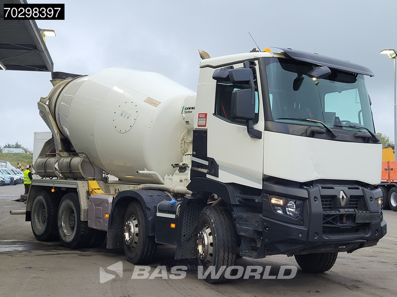 Renault C 430 8X4 9m3 Stetter Mixer Big-Axle Steelsuspension Automatic Euro 6 - Camion malaxeur: photos 3 Renault C 430 8X4 9m3 Stetter Mixer Big-Axle Steelsuspension Automatic Euro 6 - Camion malaxeur: photos 3
