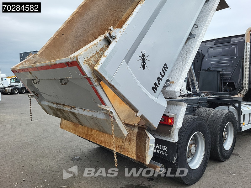 Camion benne Renault C 520 C 6X4 11m3 tipper Retarder Automatic Steelsuspension Big-Axle Navi Euro 6: photos 6