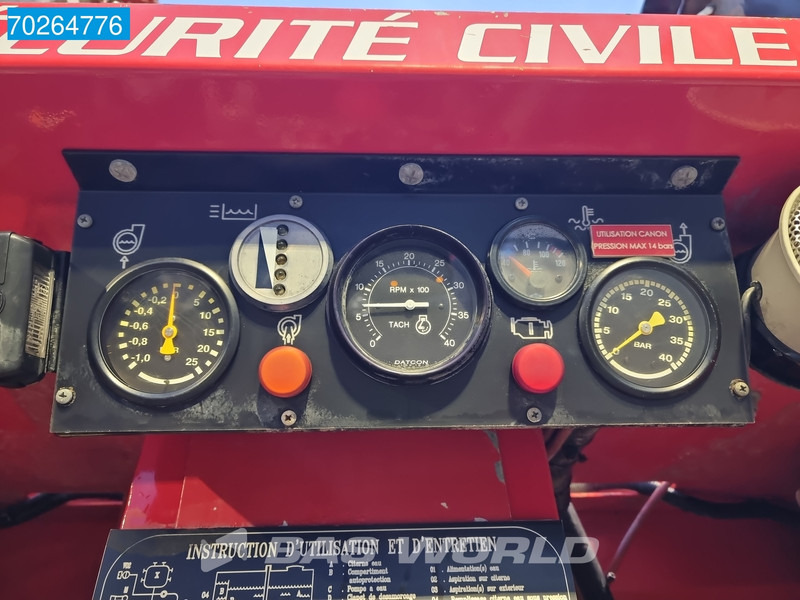 Camion de pompier Renault CCFS 6000 4X4 Renault Thomas Sides 6000 Ltr 4x4 Euro 5 Fire truck: photos 20
