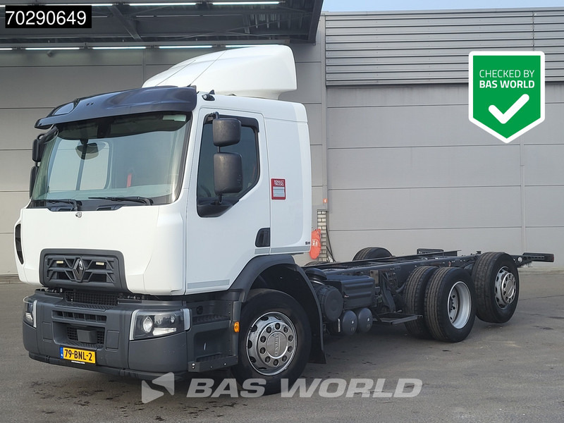Renault D 380 6X2 NL-Truck chassis with APK Lift+Steering Axle Automatic Euro 6 - Châssis cabine: photos 1 Renault D 380 6X2 NL-Truck chassis with APK Lift+Steering Axle Automatic Euro 6 - Châssis cabine: photos 1