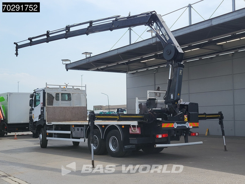 Renault K 380 6X4 HIAB X-HIDUO 188 E-5 Crane Steelsuspension Big-Axle Automatic Euro 6 - Camion plateau, Camion grue: photos 2 Renault K 380 6X4 HIAB X-HIDUO 188 E-5 Crane Steelsuspension Big-Axle Automatic Euro 6 - Camion plateau, Camion grue: photos 2