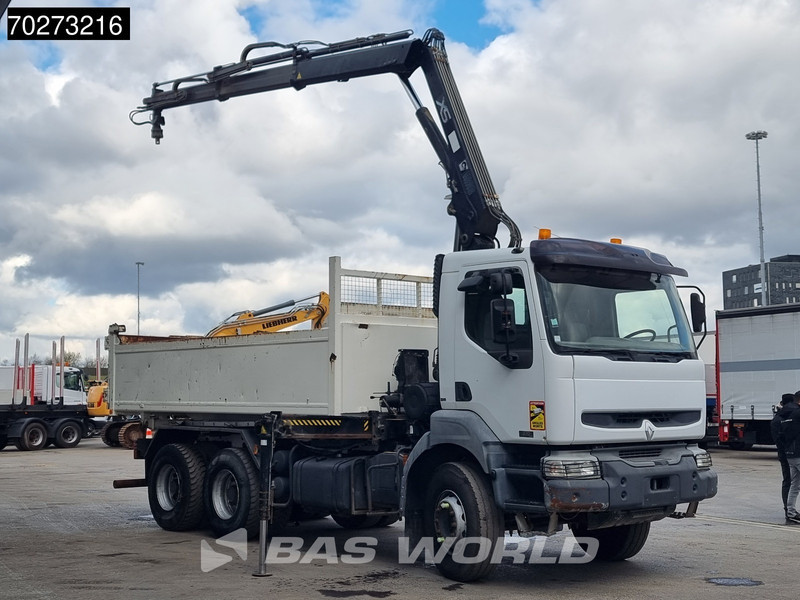 Renault Kerax 360 6X4 Hiab 144 B-2 Hiduo Kran Manual Big-Axle Steelsuspension Euro 3 - Camion benne, Camion grue: photos 3 Renault Kerax 360 6X4 Hiab 144 B-2 Hiduo Kran Manual Big-Axle Steelsuspension Euro 3 - Camion benne, Camion grue: photos 3