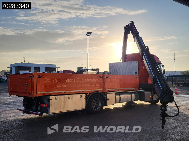 Renault T 380 4X2 Palfinger PK18002-EH Kran Crane Retarder Standklima Euro 6 - Camion plateau, Camion grue: photos 5 Renault T 380 4X2 Palfinger PK18002-EH Kran Crane Retarder Standklima Euro 6 - Camion plateau, Camion grue: photos 5