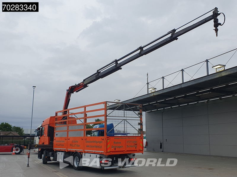 Renault T 380 4X2 Palfinger PK18002-EH Kran Crane Retarder Standklima Euro 6 - Camion plateau, Camion grue: photos 5 Renault T 380 4X2 Palfinger PK18002-EH Kran Crane Retarder Standklima Euro 6 - Camion plateau, Camion grue: photos 5