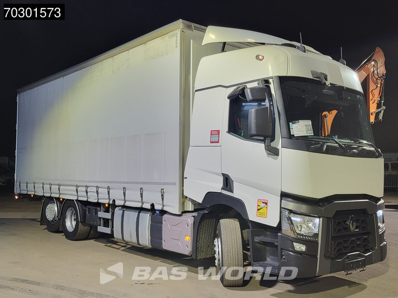 Renault T 480 6X2 Curtainsides Lift + steering axle Automatic Euro 6 - Camion à rideaux coulissants: photos 3 Renault T 480 6X2 Curtainsides Lift + steering axle Automatic Euro 6 - Camion à rideaux coulissants: photos 3