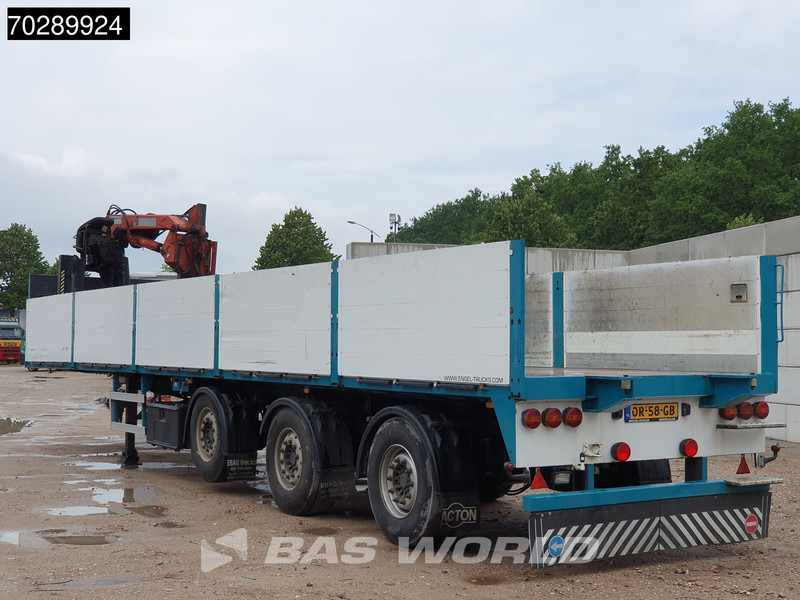 SCHROEDER WIESMOOR S12/27P2-13,2KR 2 steal wheels Liftachse 2 x Lenkachse - Semi-remorque plateau: photos 2 SCHROEDER WIESMOOR S12/27P2-13,2KR 2 steal wheels Liftachse 2 x Lenkachse - Semi-remorque plateau: photos 2