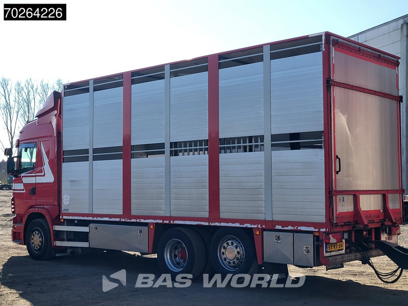 Scania G420 6X2 Van Dijk Cattle transport Liftable floor Lift-Asche Euro 5 - Camion fourgon: photos 2 Scania G420 6X2 Van Dijk Cattle transport Liftable floor Lift-Asche Euro 5 - Camion fourgon: photos 2