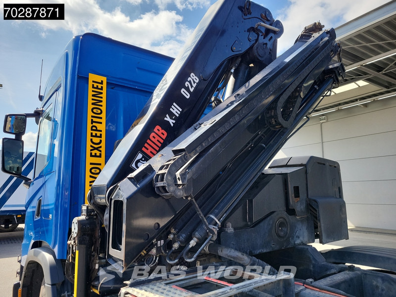Camion benne, Camion grue Scania G500 8X4 Hiab X-HIDUO 228 E-3 Crane Retarder Big-Axle Josset Menguy Tipper 14m3 Euro 6: photos 12