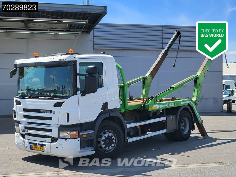 Scania P280 4X2 NL-Truck 14T Hiab Multilift 3-pedals Euro 5 - Camion multibenne: photos 1 Scania P280 4X2 NL-Truck 14T Hiab Multilift 3-pedals Euro 5 - Camion multibenne: photos 1