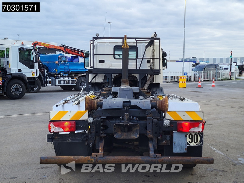 Scania P400 6X2 20 tons HIAB containersystem Retarder Automatic Lift+steering Euro 5 - Camion ampliroll: photos 2 Scania P400 6X2 20 tons HIAB containersystem Retarder Automatic Lift+steering Euro 5 - Camion ampliroll: photos 2