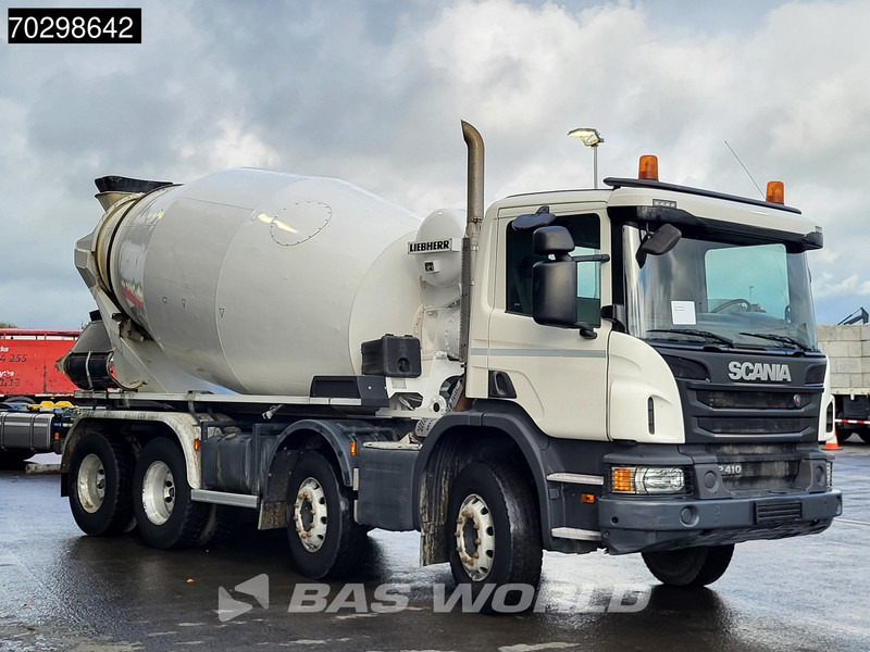 Scania P410 8X4 9m3 Liebherr mixer Automatic Steelsuspension Euro 6 - Camion malaxeur: photos 3 Scania P410 8X4 9m3 Liebherr mixer Automatic Steelsuspension Euro 6 - Camion malaxeur: photos 3