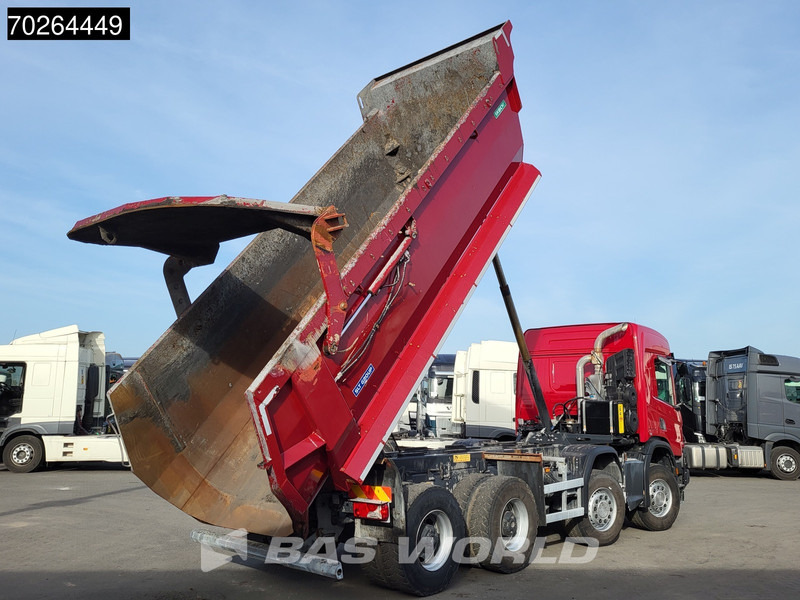 Scania P410 8X4 NL-Truck 19m3 tipper box heating Big-Axle Steelsuspension Automatic - Camion benne: photos 5 Scania P410 8X4 NL-Truck 19m3 tipper box heating Big-Axle Steelsuspension Automatic - Camion benne: photos 5