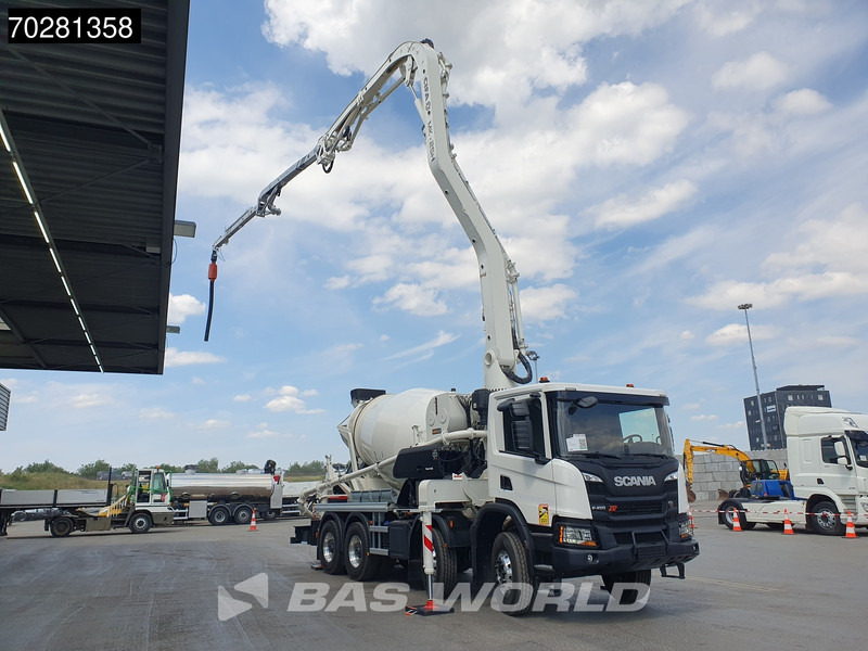 Scania P450 8X4 NEW PUMI CIFA Magnum MK25 7m3 mixer Big-Axle Euro 6 - Camion pompe: photos 5 Scania P450 8X4 NEW PUMI CIFA Magnum MK25 7m3 mixer Big-Axle Euro 6 - Camion pompe: photos 5