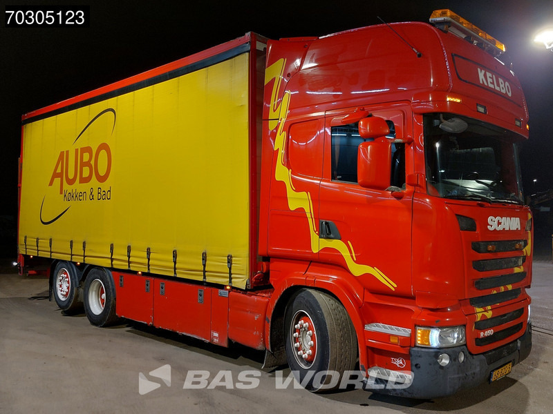 Scania R 450 R 6X2 Topliner Curtainsider 2500kg Ladebordwand Retarder Automatic Euro 6 - Camion à rideaux coulissants: photos 3 Scania R 450 R 6X2 Topliner Curtainsider 2500kg Ladebordwand Retarder Automatic Euro 6 - Camion à rideaux coulissants: photos 3