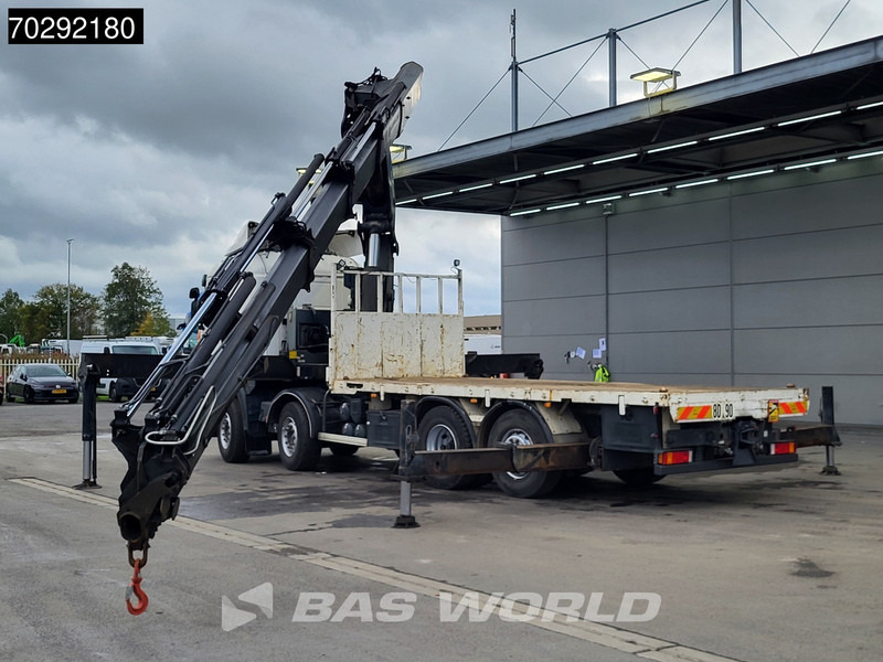 Camion plateau, Camion grue Scania R420 8X2 Palfinger PK74002 Kran Crane Retarder Lift-Steering Axle Euro 4: photos 6 Camion plateau, Camion grue Scania R420 8X2 Palfinger PK74002 Kran Crane Retarder Lift-Steering Axle Euro 4: photos 6