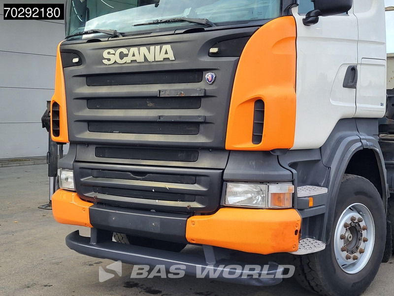 Camion plateau, Camion grue Scania R420 8X2 Palfinger PK74002 Kran Crane Retarder Lift-Steering Axle Euro 4: photos 16 Camion plateau, Camion grue Scania R420 8X2 Palfinger PK74002 Kran Crane Retarder Lift-Steering Axle Euro 4: photos 16