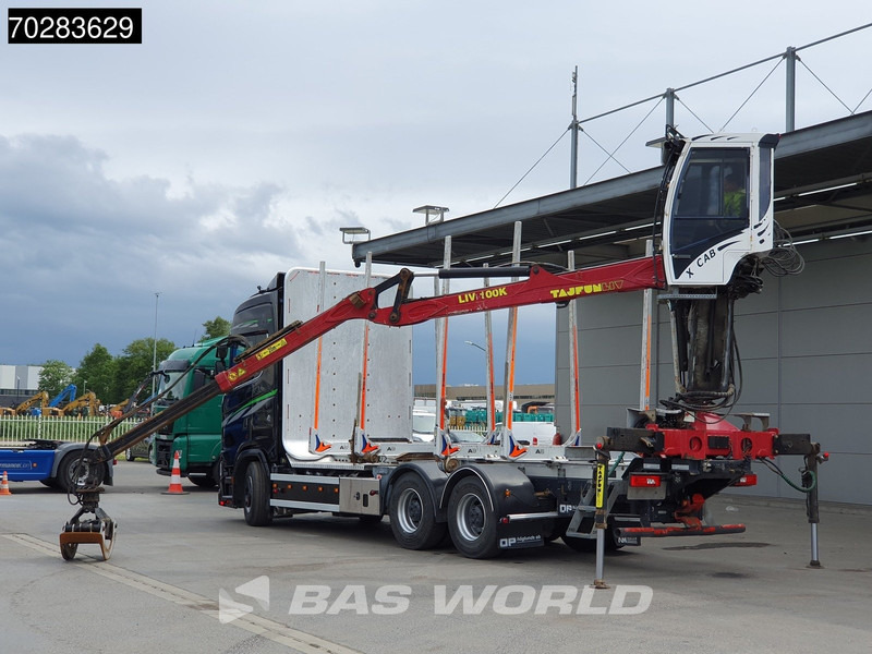 Scania S650 S 6X4 Tajfun LIV100K Kran Holztransport Retarder 3-Pedals Euro 6 - Camion grumier, Camion grue: photos 5 Scania S650 S 6X4 Tajfun LIV100K Kran Holztransport Retarder 3-Pedals Euro 6 - Camion grumier, Camion grue: photos 5
