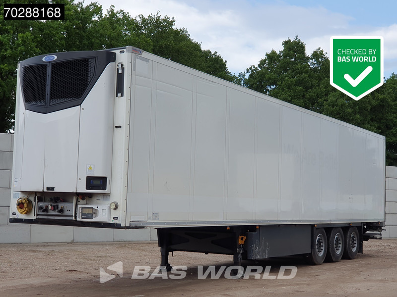 Schmitz Cargobull Carrier 3 axles Doppelverdampfer Tailgate Palettenkasten Blumenbreit LBW ATP-FRC 89m3 - Semi-remorque frigorifique: photos 1 Schmitz Cargobull Carrier 3 axles Doppelverdampfer Tailgate Palettenkasten Blumenbreit LBW ATP-FRC 89m3 - Semi-remorque frigorifique: photos 1