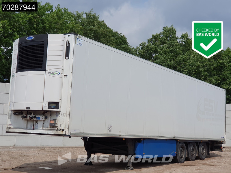 Schmitz Cargobull Carrier Vector 1950MT SCB*S3B 3 axles Blumenbreite Dobbelstock 91m3 - Semi-remorque frigorifique: photos 1 Schmitz Cargobull Carrier Vector 1950MT SCB*S3B 3 axles Blumenbreite Dobbelstock 91m3 - Semi-remorque frigorifique: photos 1