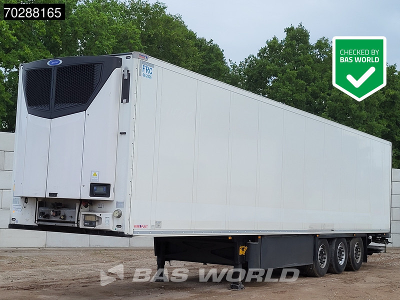 Schmitz Cargobull Carrier Vector HE 19 MT 3 axles Ladebordwand Blumenbreit Schiebewand ATP-FRC 87m3 - Semi-remorque frigorifique: photos 1 Schmitz Cargobull Carrier Vector HE 19 MT 3 axles Ladebordwand Blumenbreit Schiebewand ATP-FRC 87m3 - Semi-remorque frigorifique: photos 1