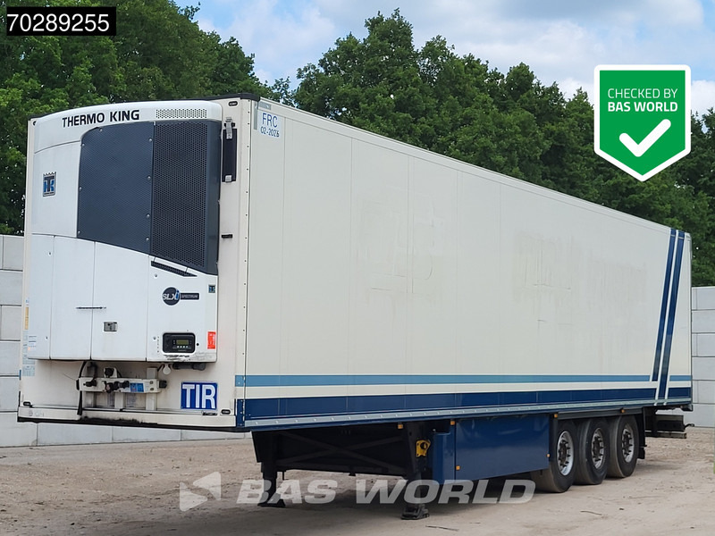 Schmitz Cargobull SCB*S3B 3 axles TUV 05/26 Doppelstock Blumenbreit Schiebewand Liftachse - Semi-remorque frigorifique: photos 1 Schmitz Cargobull SCB*S3B 3 axles TUV 05/26 Doppelstock Blumenbreit Schiebewand Liftachse - Semi-remorque frigorifique: photos 1