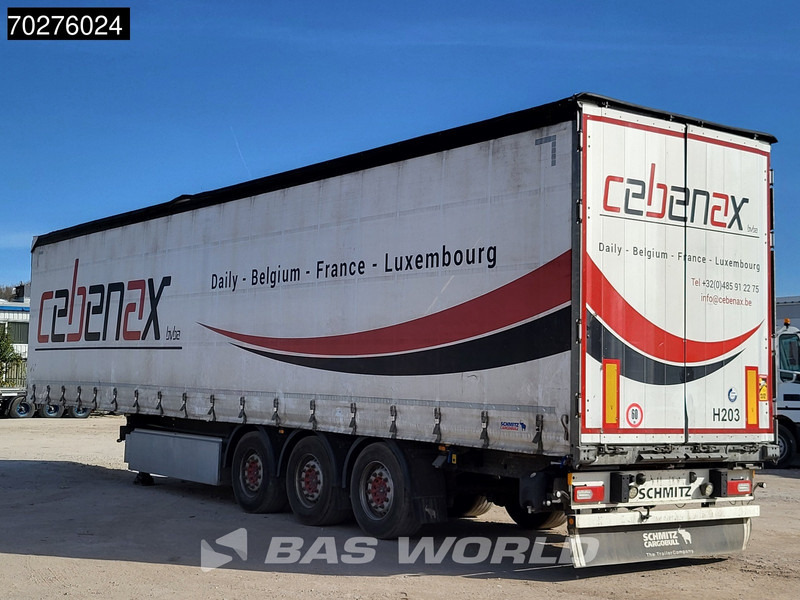Schmitz Cargobull SCB*S3T 3 axles Palettenkasten Liftachse - Semi-remorque rideaux coulissants: photos 2 Schmitz Cargobull SCB*S3T 3 axles Palettenkasten Liftachse - Semi-remorque rideaux coulissants: photos 2
