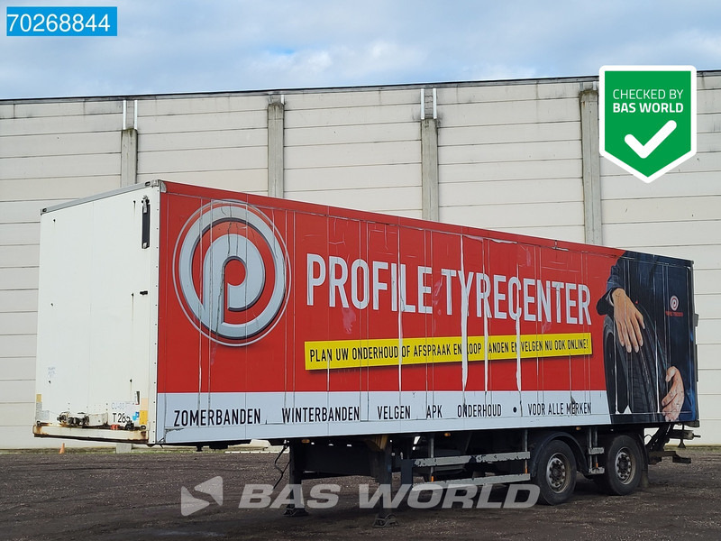 Schmitz Cargobull SKO18 2 axles Tailgate Lenkachse LBW - Semi-remorque fourgon: photos 1 Schmitz Cargobull SKO18 2 axles Tailgate Lenkachse LBW - Semi-remorque fourgon: photos 1