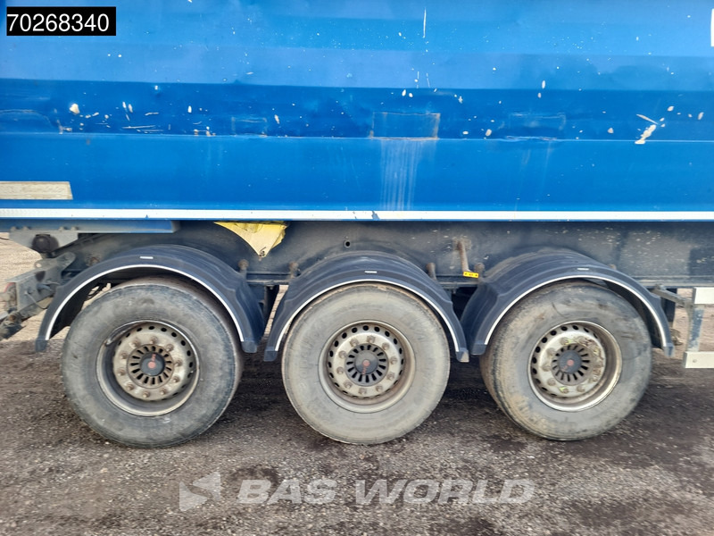Semi-remorque benne TISVOL 3 axles Liftachse 30m3 ALU: photos 16