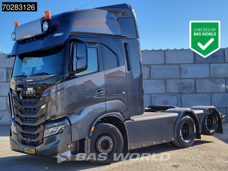 Iveco S-Way 570 S-Way 6X2 NL-Truck Retarder Liftachse Standklima Navi LED - Tracteur routier: photos 1 Iveco S-Way 570 S-Way 6X2 NL-Truck Retarder Liftachse Standklima Navi LED - Tracteur routier: photos 1