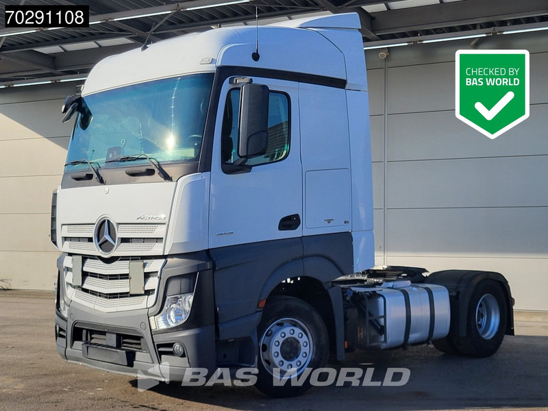 Mercedes-Benz Actros 1845 4X2 StreamSpace Retarder 2xTanks Euro 6 - Tracteur routier: photos 1 Mercedes-Benz Actros 1845 4X2 StreamSpace Retarder 2xTanks Euro 6 - Tracteur routier: photos 1