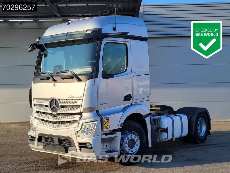 Mercedes-Benz Actros 1846 Actros 4X2 StreamSpace Compressor MirrorCam Navi Euro 6 - Tracteur routier: photos 1 Mercedes-Benz Actros 1846 Actros 4X2 StreamSpace Compressor MirrorCam Navi Euro 6 - Tracteur routier: photos 1