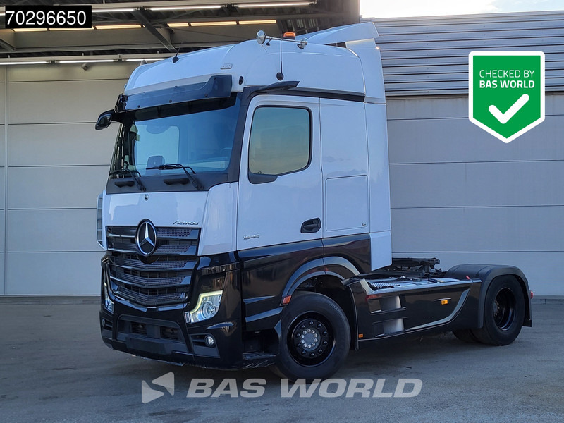 Mercedes-Benz Actros 1848 4X2 BigSpace Retarder Standklima MirrorCam ACC Xenon Euro 6 - Tracteur routier: photos 1 Mercedes-Benz Actros 1848 4X2 BigSpace Retarder Standklima MirrorCam ACC Xenon Euro 6 - Tracteur routier: photos 1