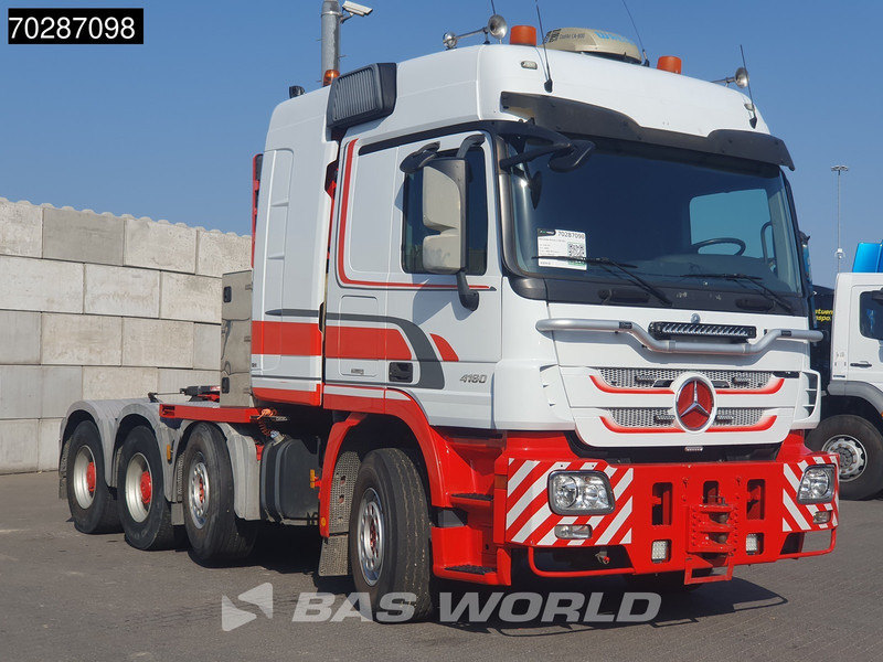 Mercedes-Benz Actros 4160 8X4 250T! WSK Manual Big-Axle Steelsuspension Lift+Lenkachse Standklima Euro 5 - Tracteur routier: photos 3 Mercedes-Benz Actros 4160 8X4 250T! WSK Manual Big-Axle Steelsuspension Lift+Lenkachse Standklima Euro 5 - Tracteur routier: photos 3
