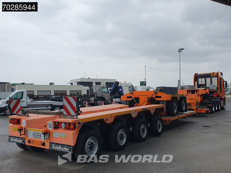 Mercedes-Benz Actros 8X4 180T GigaSpace Retarder Hydrauliek BigAxle Alcoa´s // Lowbed Trailer / 6 Axles / Hydraulic Pendle Axles / Extendable - Tracteur routier: photos 5 Mercedes-Benz Actros 8X4 180T GigaSpace Retarder Hydrauliek BigAxle Alcoa´s // Lowbed Trailer / 6 Axles / Hydraulic Pendle Axles / Extendable - Tracteur routier: photos 5