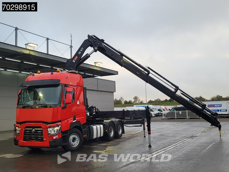 Renault T 520 6X4 Hiab 477E-7 HIDUO Crane Kran Big-Axle Euro 6 - Tracteur routier: photos 5 Renault T 520 6X4 Hiab 477E-7 HIDUO Crane Kran Big-Axle Euro 6 - Tracteur routier: photos 5